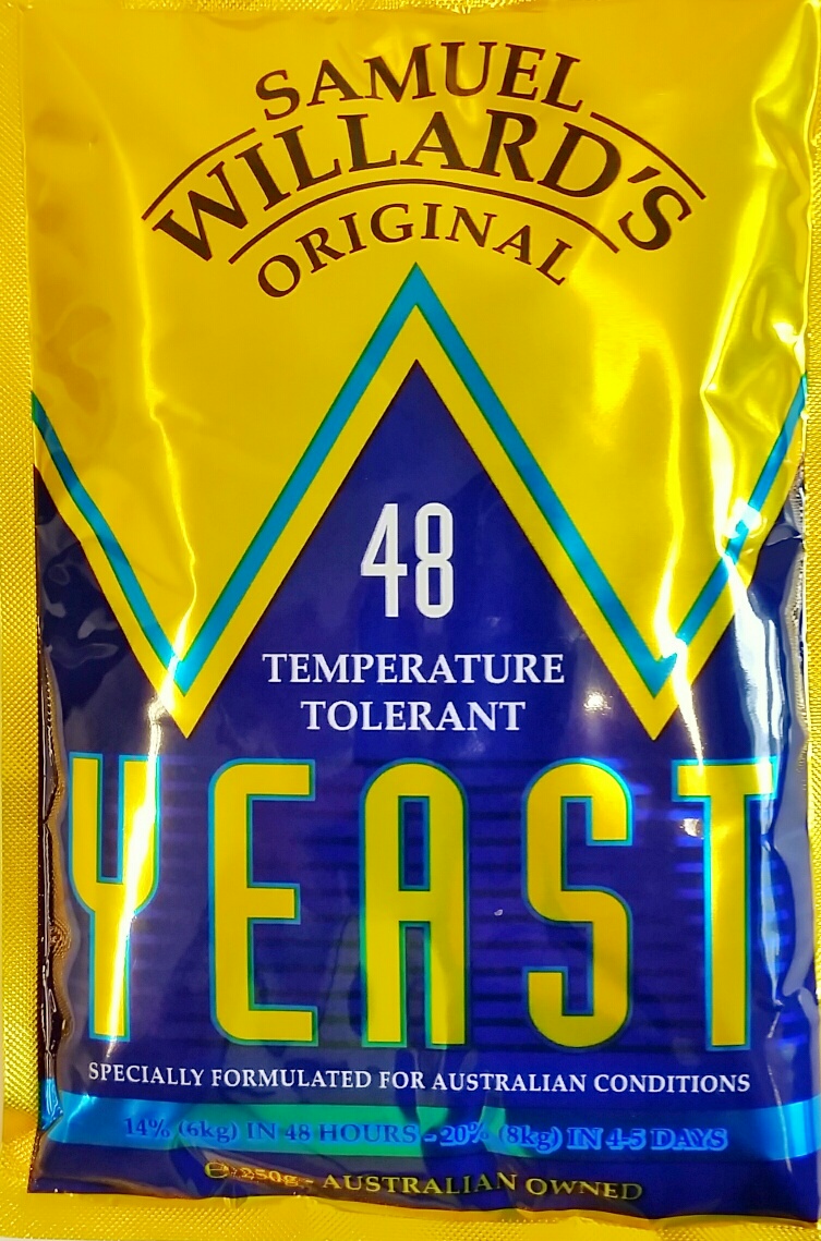 Samuel Willards 48hr Temperature Tolerant Yeast